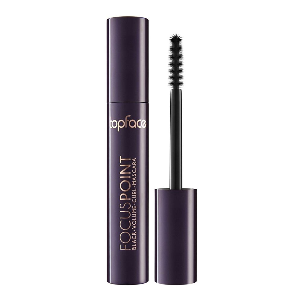 Topface Make Up Focus Point Black Volume Curl Mascara Тушь для объема и подкручивания ресниц