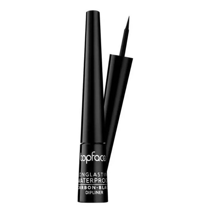 Topface Make Up Long Lasting Carbon Black WaterProof Dipliner Водостойкая подводка для глаз 