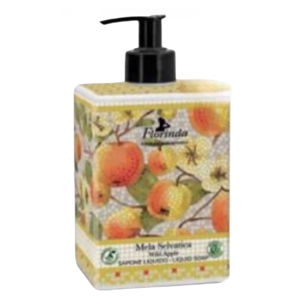 Florinda Tessuti Italiani Жидкое мыло "Итальянская Мозаика" Mela Selvatica / Дикое Яблоко  Жидкое мыло Дикое Яблоко 