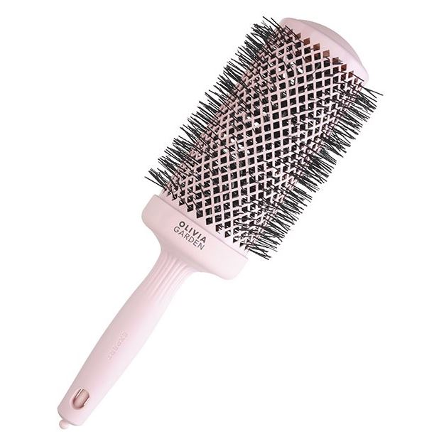 Olivia Garden Брашинги для волос ID2225  Expert Blowout Speed Wavy Bristles Pastel Pink 65 мм Термобрашинг для волос