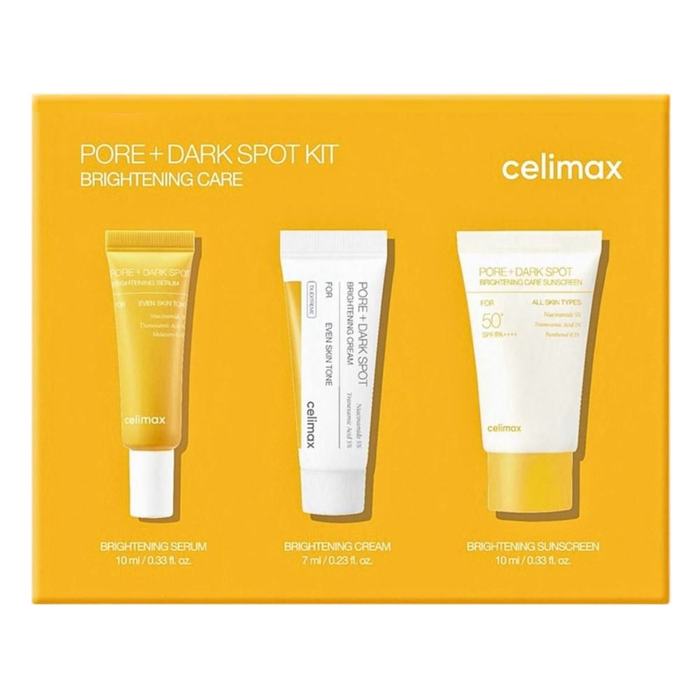 Celimax Solution Pore+Dark Spot Brightening Kit Набор уходовый для лица