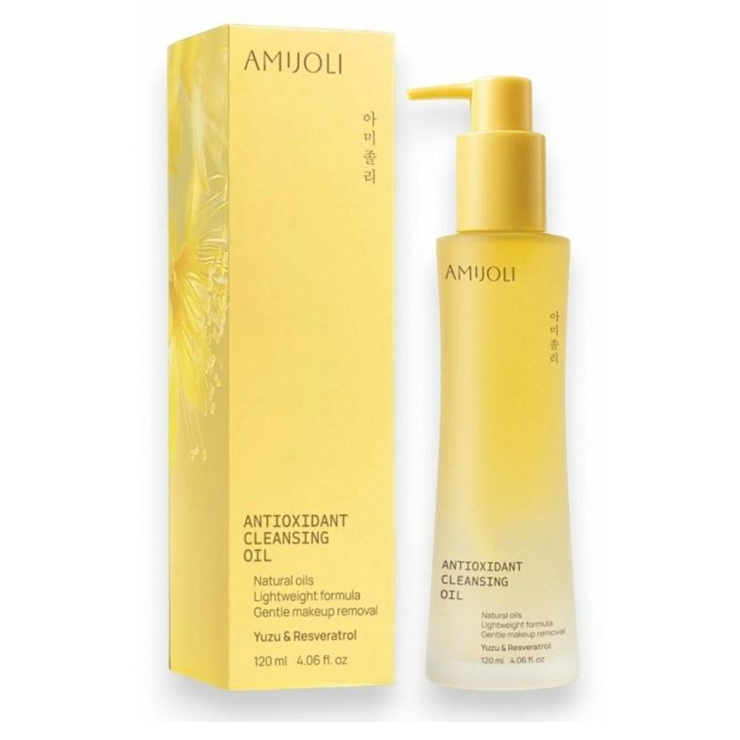 AMIJOLI Antioxidant Antioxidant Cleansing Oil Yuzu & Resveratrol Гидрофильное масло для снятия макияжа с экстрактом юдзу и ресвератролом