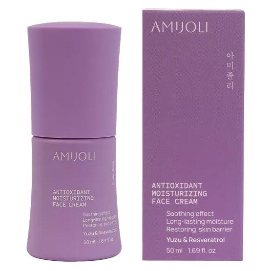 AMIJOLI Antioxidant Antioxidant Moistruzing Face Cream Yuzu & Resveratrol  Aнтиоксидантный крем для лица с экстрактом юдзу и ресвератролом