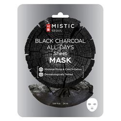 Black Charloal ALL Days Sheet mask 