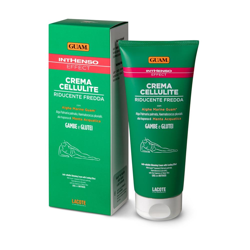 Guam IntHenso Inthenso Effect Крем антицеллюлитный с охлаждающим эффектом Крем антицеллюлитный с охлаждающим эффектом
