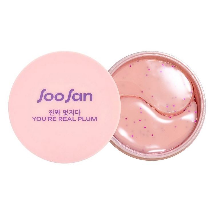 SooSan Face Care Patches with Sweet Plum & Orchid Патчи для глаз от отеков и мешков с экстрактами сливы и орхидеи Патчи для глаз от отеков и мешков с экстрактами сливы и орхидеи