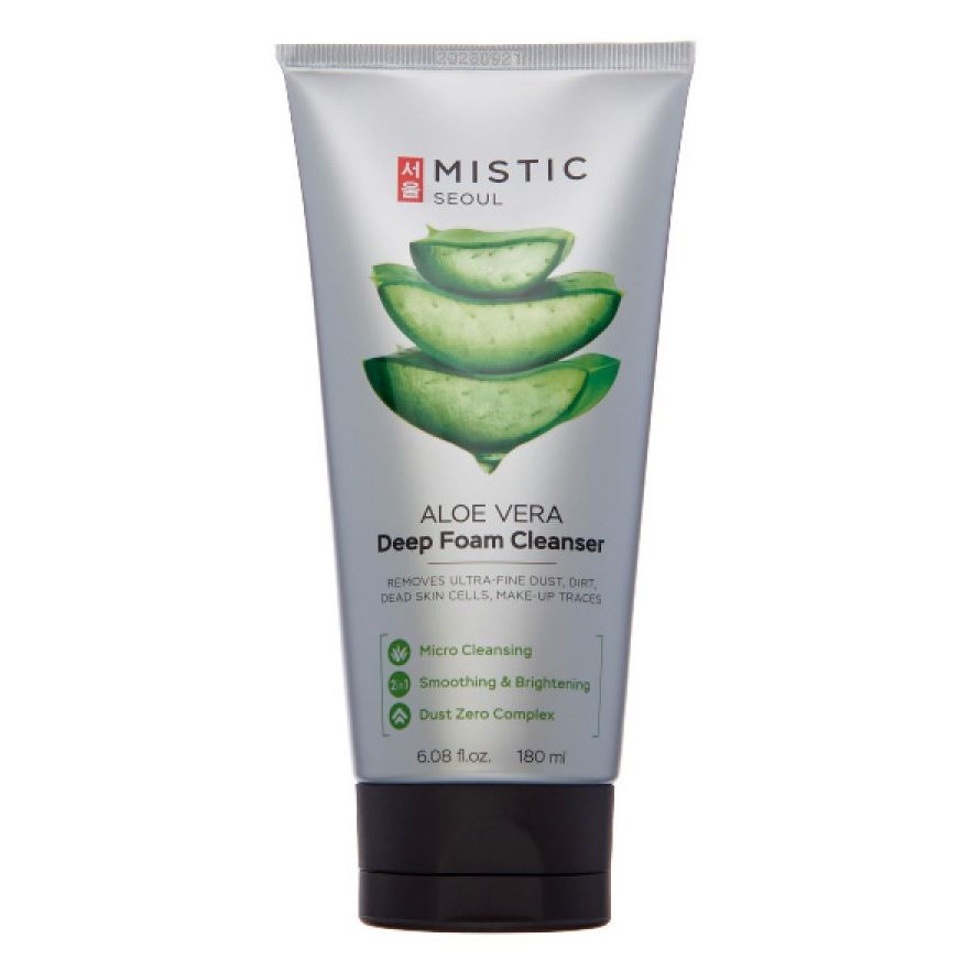 Mistic Care Aloe Vera Deep Foam Cleanser  Глубокоочищающая пенка для умывания с экстрактом Алоэ Вера 