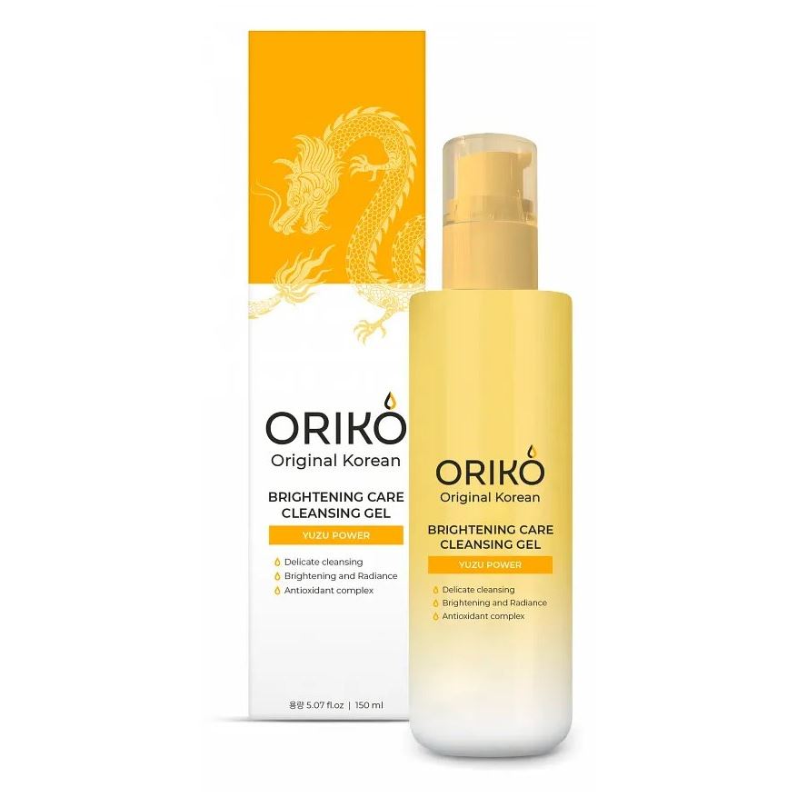 ORIKO Original Korean Brightening Care Brightening Care Cleansing Gel With Yuzu Extract  Гель для умывания с экстрактом юдзу, выравнивающий тон кожи