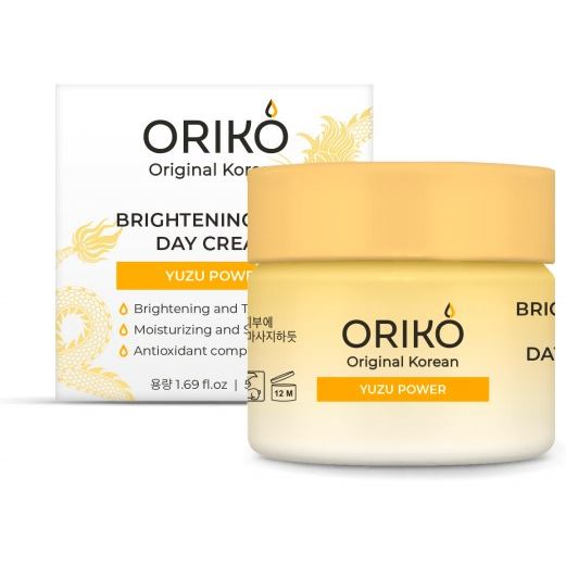 ORIKO Original Korean Brightening Care  Brightening Care Day Cream With Yuzu Extract Дневной крем для лица с экстрактом юдзу, выравнивающий тон кожи