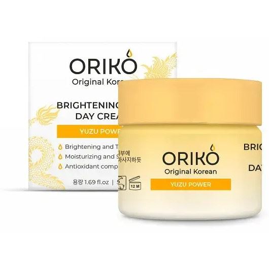 ORIKO Original Korean Brightening Care Brightening Care Night Cream With Yuzu Extract Ночной крем для лица с экстрактом юдзу, выравнивающий тон кожи