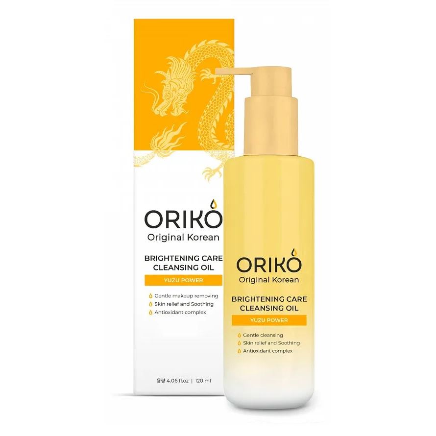 ORIKO Original Korean Brightening Care Brightening Care Oil With Yuzu Extract  Гидрофильное масло для умывания с экстрактом юдзу