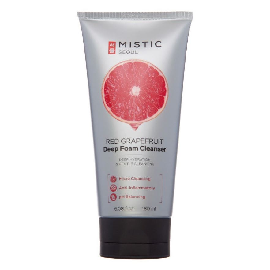 Mistic Care Red Grapefruit Deep Foam Cleanser  Глубокоочищающая пенка для умывания с экстрактом красного грейпфрута 