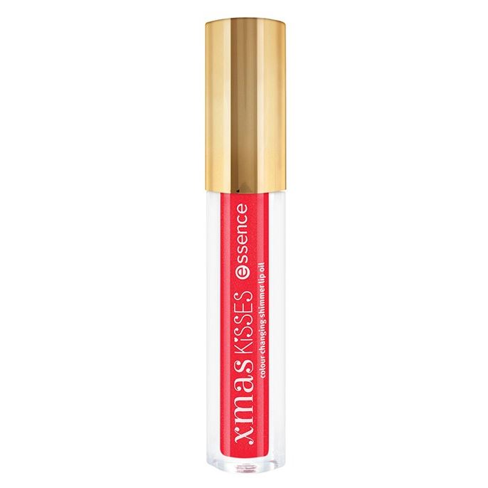 Essence Make Up Xmas Kisses Colour Changing Shimmer Lip Oil Масло для губ, меняющее оттенок 