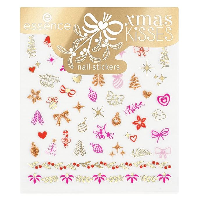 Essence Nail Care Xmas Kisses Nail Stickers Стикеры для ногтей 