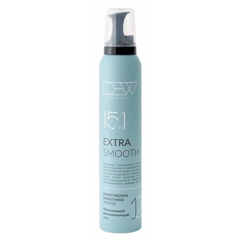 Dew Professional Extra Extra Smooth Mousse Увлажняющий и разглаживающий  мусс