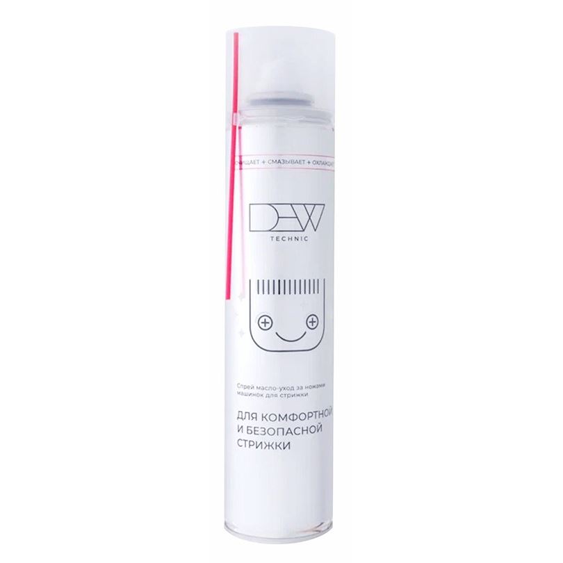 Dew Professional Technic Dew Professional Спрей масло-уход за ножами машинок для стрижки Спрей масло-уход за ножами машинок для стрижки