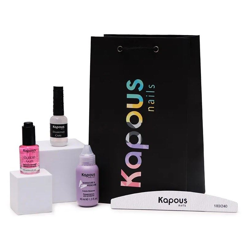 Kapous Professional Manicure & Pedicure Маникюрный набор для идеальной кутикулы «Kapous Nails» Маникюрный набор для идеальной кутикулы «Kapous Nails»