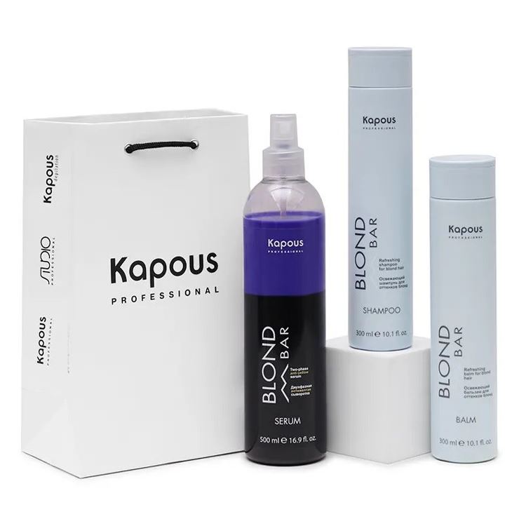 Kapous Professional Color and Tints Набор для безупречного блонда Kapous «Blond Bar» Набор для безупречного блонда Kapous 