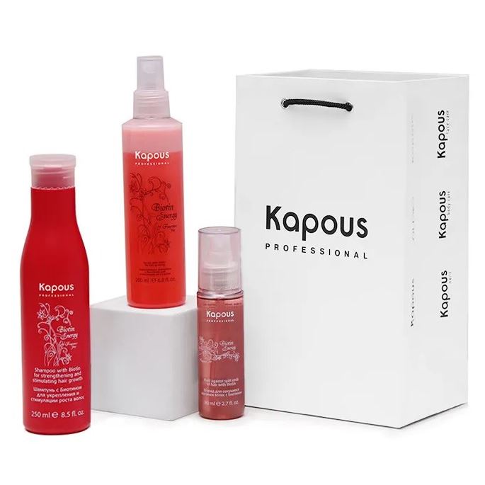 Kapous Professional Biotin Energy Набор для роста волос «Biotin Energy» Набор для роста волос 