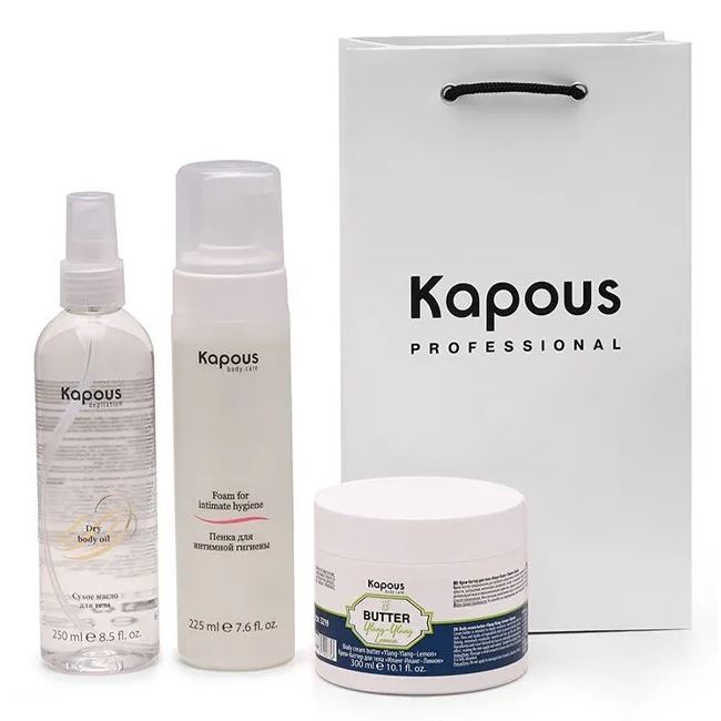 Kapous Professional Depilation СПА-набор для деликатного ухода за телом «Kapous Body Care» СПА-набор для деликатного ухода за телом 