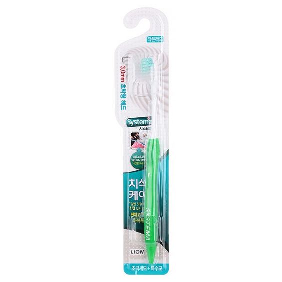 Lion Oral Care SystemaTBPlaque Care Compact Toothbrush Зубная щетка 