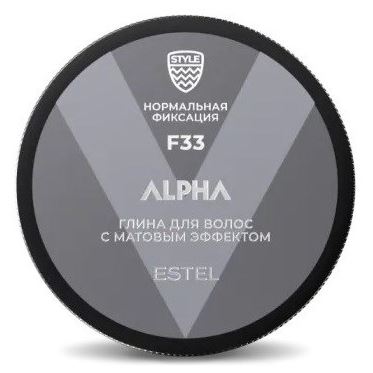 Estel Professional Alpha Homme Alpha Глина для волос с матовым эффектом нормальная фиксация  Глина для волос с матовым эффектом нормальная фиксация 