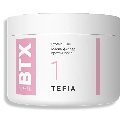 Tefia Special Treatment BTX Forte Protein Filler Шаг 1. Маска-филлер протеиновая