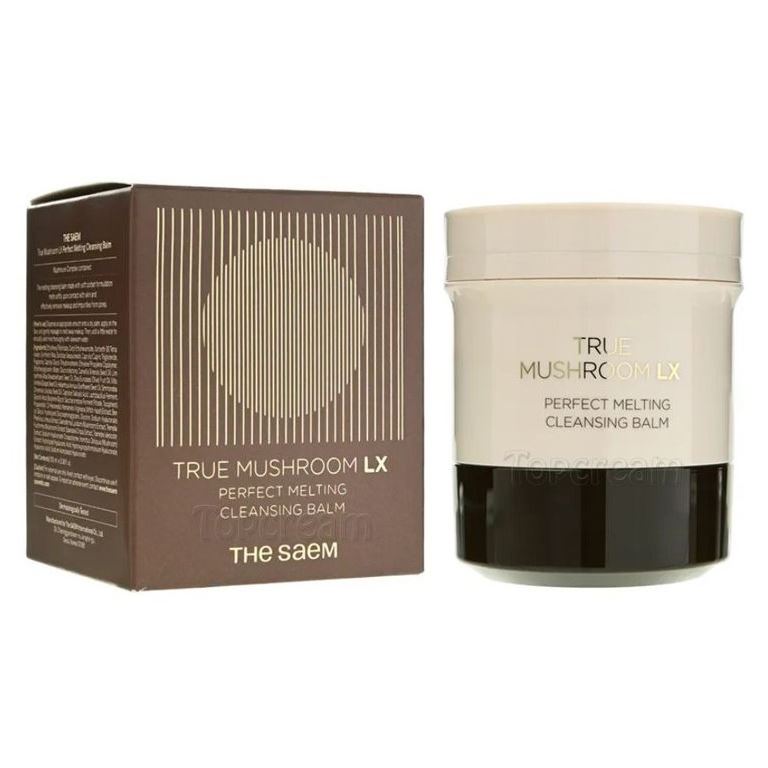 The Saem Face Care True Mushroom LX Perfect Melting Cleansing Balm Бальзам для лица очищающий с грибным комплексом