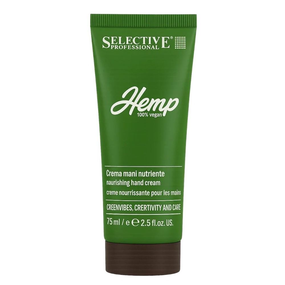 Selective Professional Hemp Hemp Nourishing Hand Cream  Защитный и питательный крем для рук