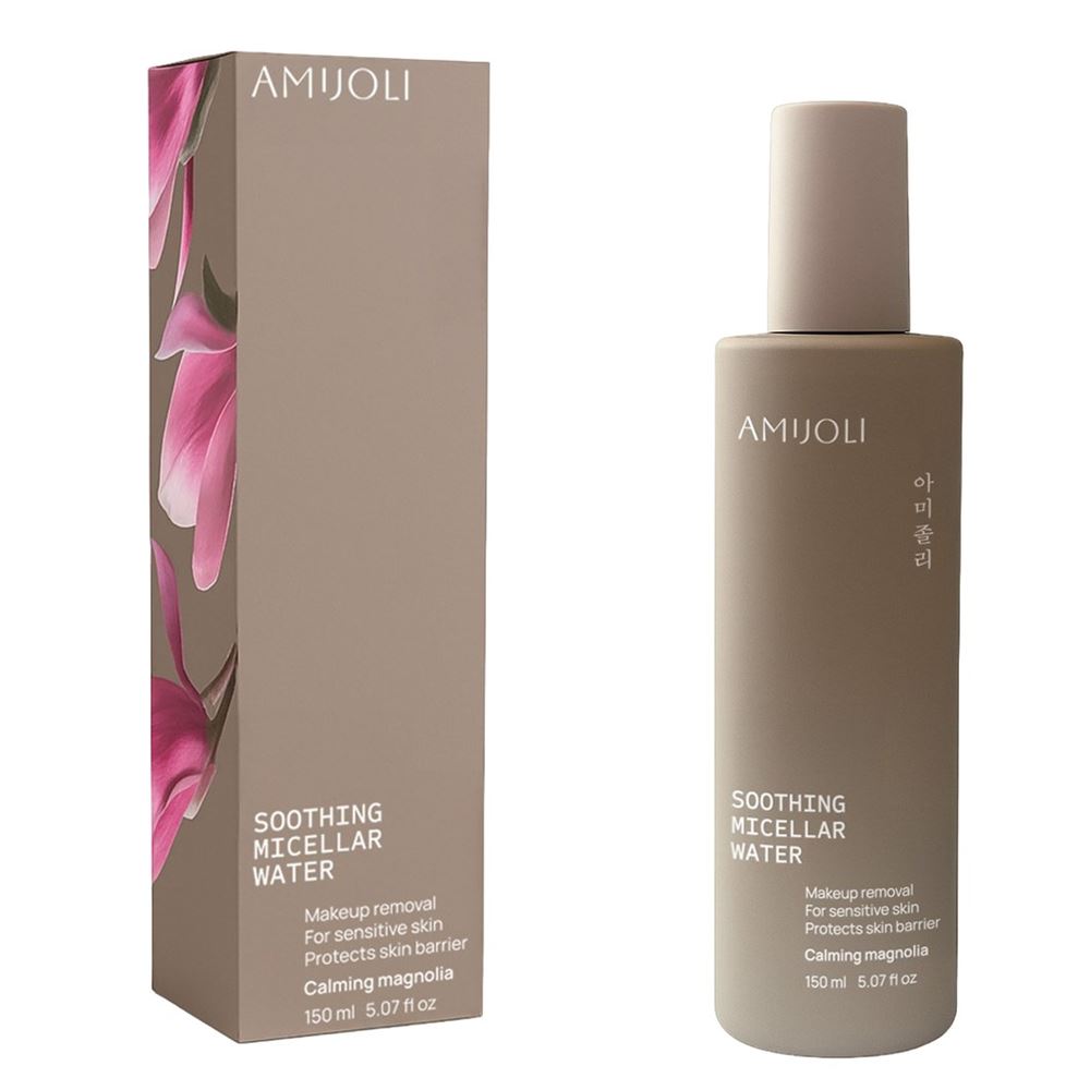 AMIJOLI Clarifying  Soothing Micellar Water Calming Magnolia  Успокаивающая мицеллярная вода для снятия макияжа  с экстрактом магнолии