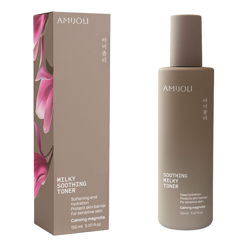 AMIJOLI Clarifying  Soothing Milky Toner Calming Magnolia Успокаивающий молочковый тонер с экстрактом магнолии для восстановления барьера кожи 