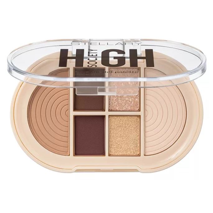 STELLARY Make Up Eyeshadow palette High Society  Палетка теней для век