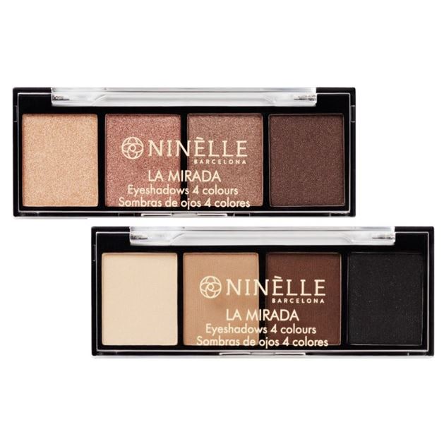 Ninelle Make Up Набор 1+1: Тени для век 4 оттенка La Mirada Набор: Тени для век 4 оттенка La Mirada - оттенки 502 и 501 