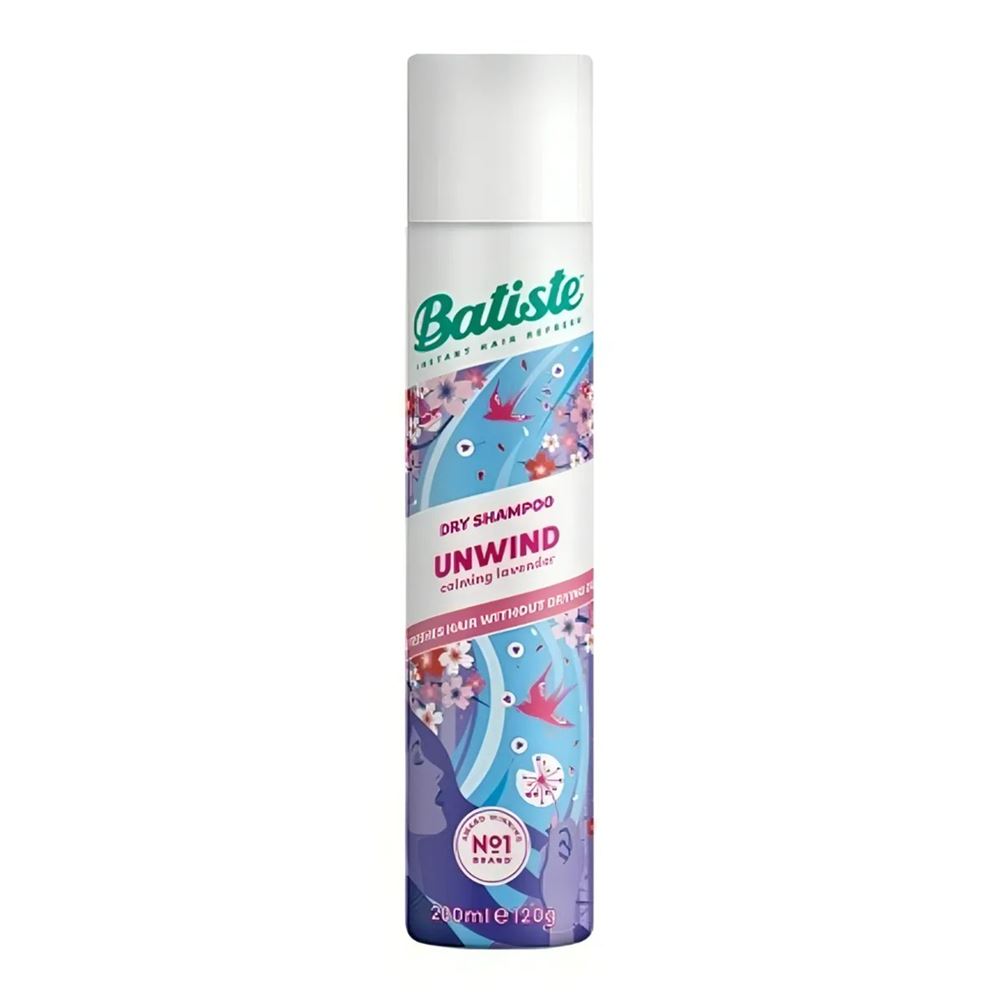 Batiste Dry Shampoo Shampoo Unwind  Сухой шампунь для быстрого очищения волос и свежести