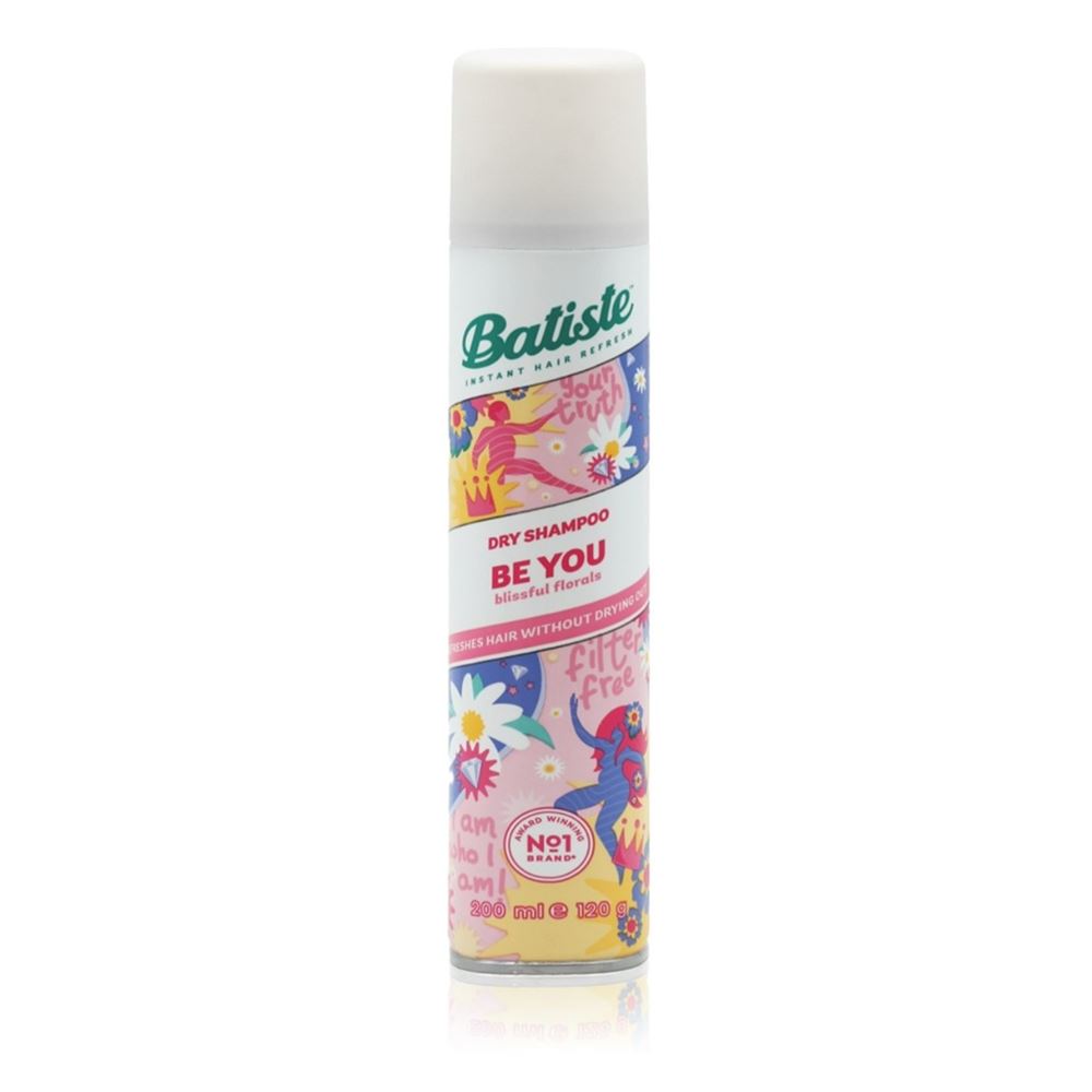 Batiste Dry Shampoo Shampoo Be You Сухой шампунь для мгновенного освежения волос и придания объёма с лёгким ароматом