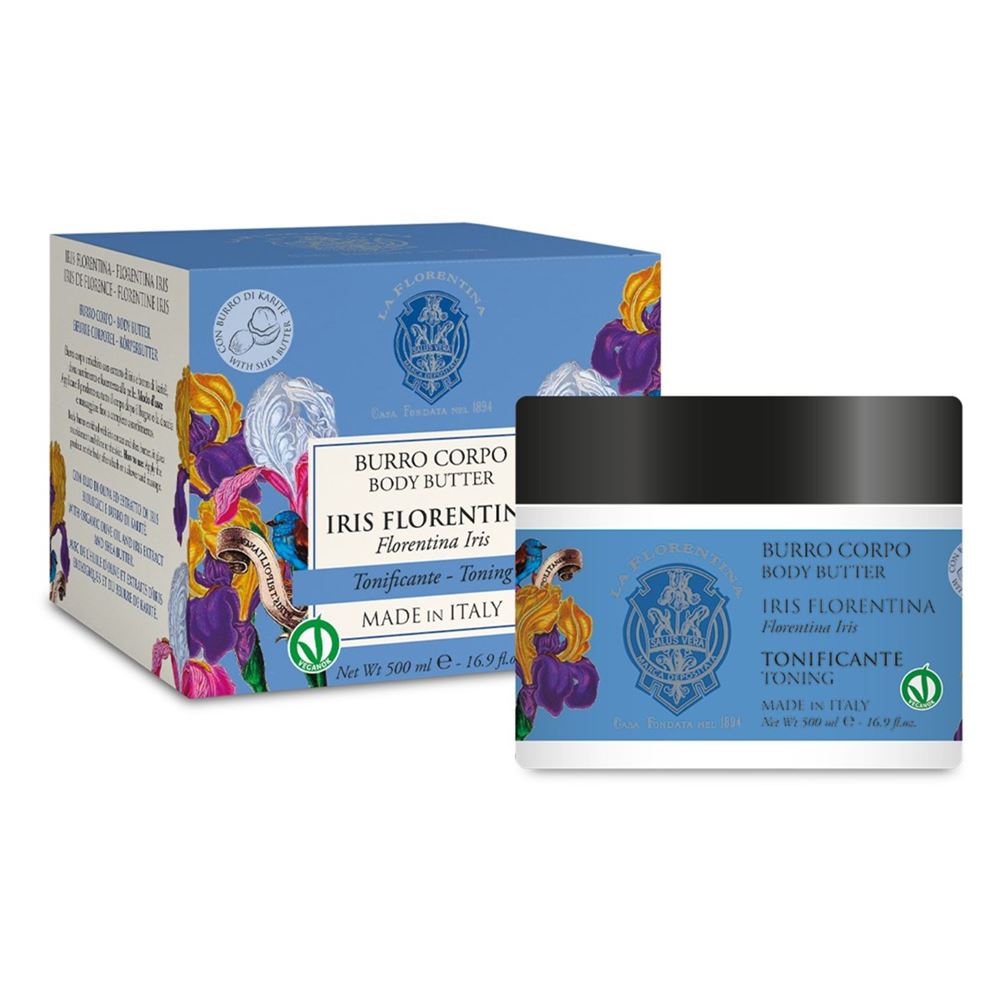 La Florentina Body Care Body Butter Florentina Iris Toning Коллекция Bellosguardo. Баттер для тела Флорентийский ирис Тонизирующий