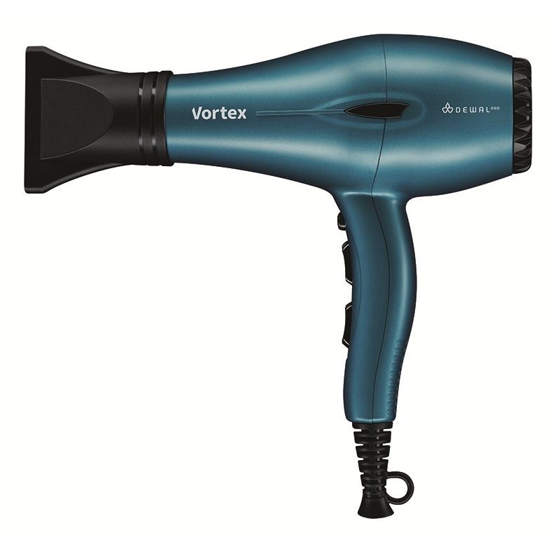 Dewal Professional Фены 03-1010 Фен DEWAL VORTEX, морская волна, 2600Вт, ионизация, 2нас, провод 3м 03-1010 Фен DEWAL VORTEX, морская волна, 2600Вт, ионизация, 2нас, провод 3м
