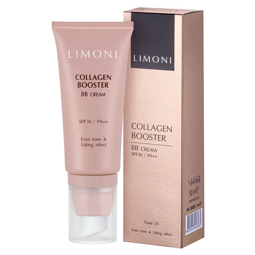 Limoni Make Up Collagen Booster BB Cream Укрепляющий ББ-крем с коллагеном