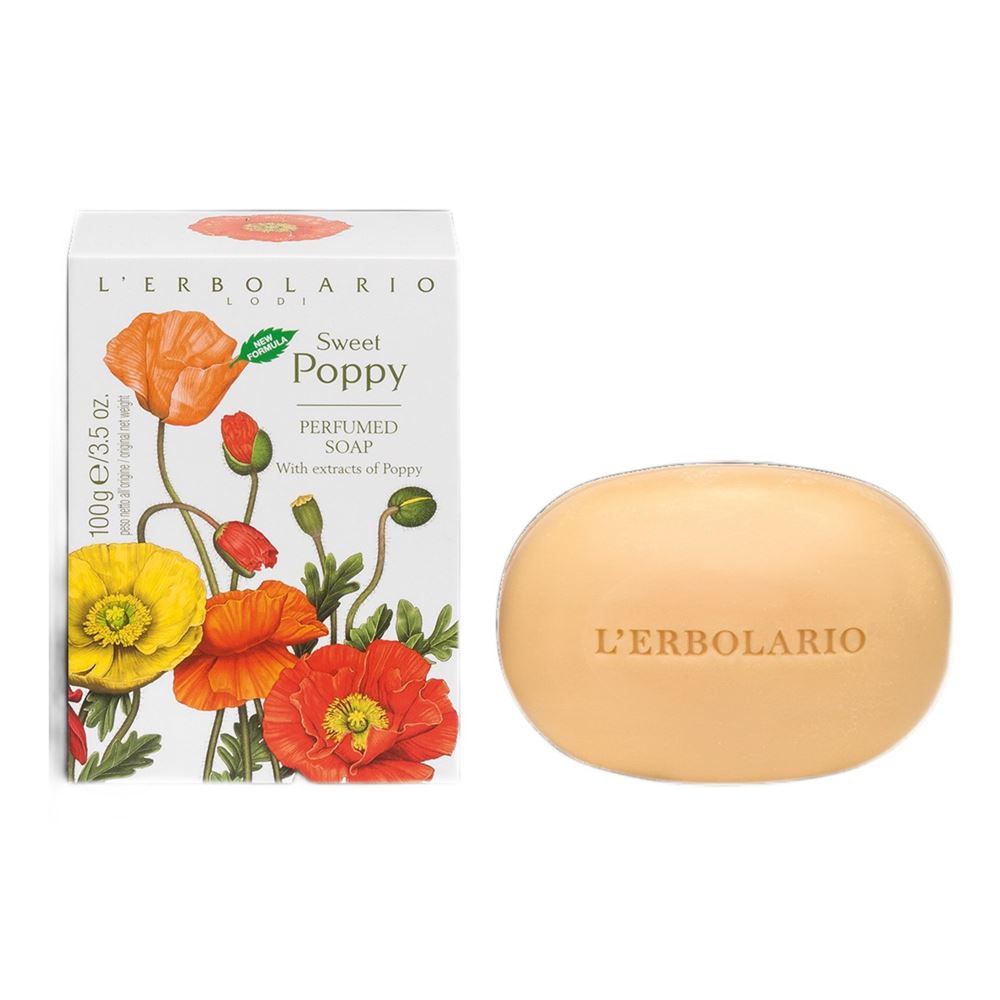 L`Erbolario Body Care Sweet Poppy Soap Парфюмированное мыло