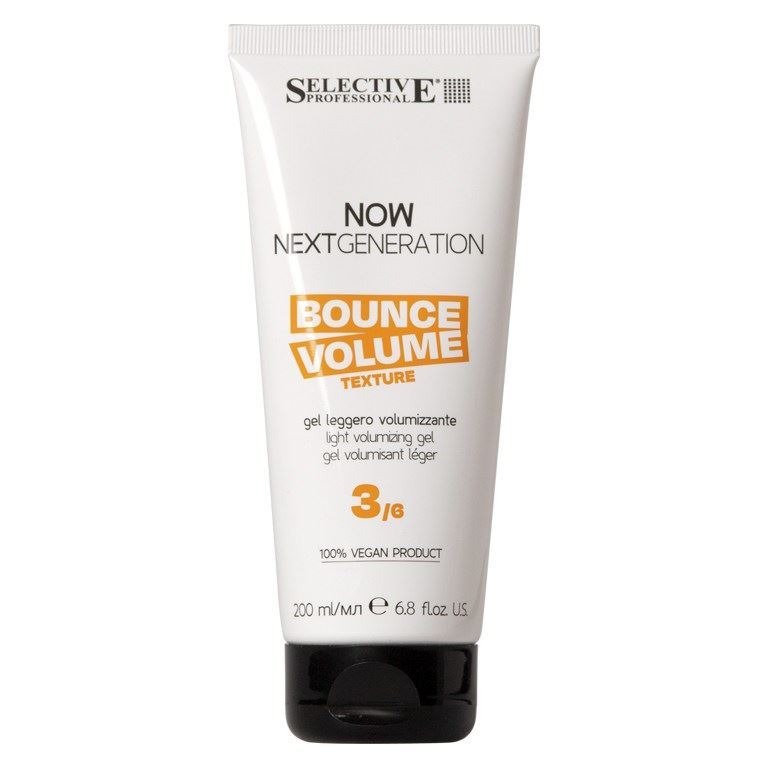 Selective Professional Now Next Generation Texture Bounce Volume Gel Гель для придания объема средней фиксации с невидимым эффектом