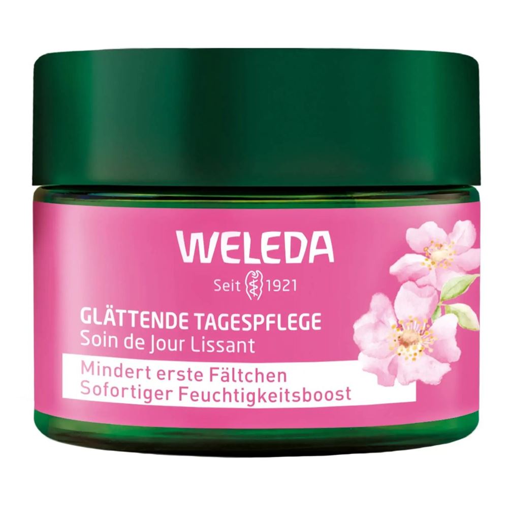 Weleda Розовая линия для лица Разглаживающий дневной крем для лица Веледа Розовый дневной разглаживающий крем