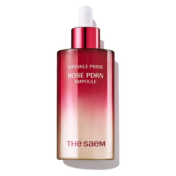 The Saem Face Care Wrinkle Prime Rose PDRN Ampoule Сыворотка для лица с PDRN розы