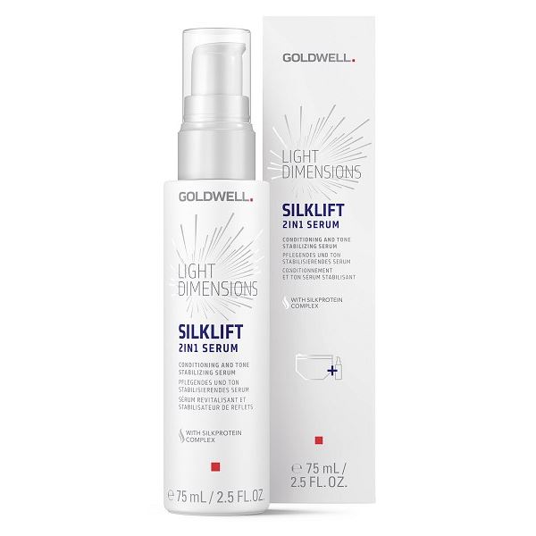 Goldwell Coloring Light Dimensions Silk Lift Serum 2 in 1  Ультраконцентрированная сыворотка для стабилизации тона 