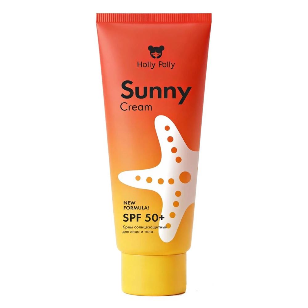 Holly Polly Face Care Sunny Cream  SPF 50+/PPD 30 New Formula! Крем солнцезащитный для лица и тела