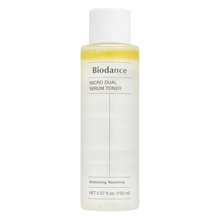 Biodance Hydro Ceranol Micro Dual Serum Toner  Двухфазный увлажняющий тонер-сыворотка с питательными маслами и гиалуроновой кислотой 