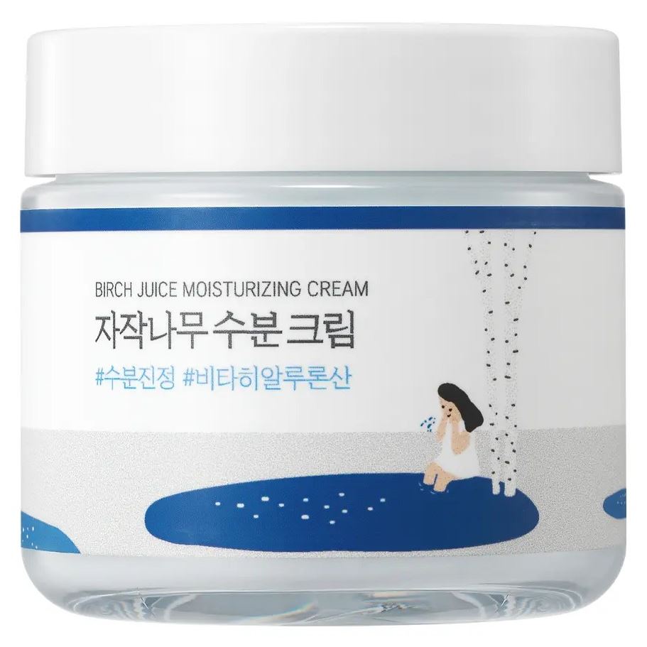 Round Lab Birch Juice  Birch Juice Moisturizing Cream  Увлажняющий крем для чувствительной кожи с берёзовым соком 
