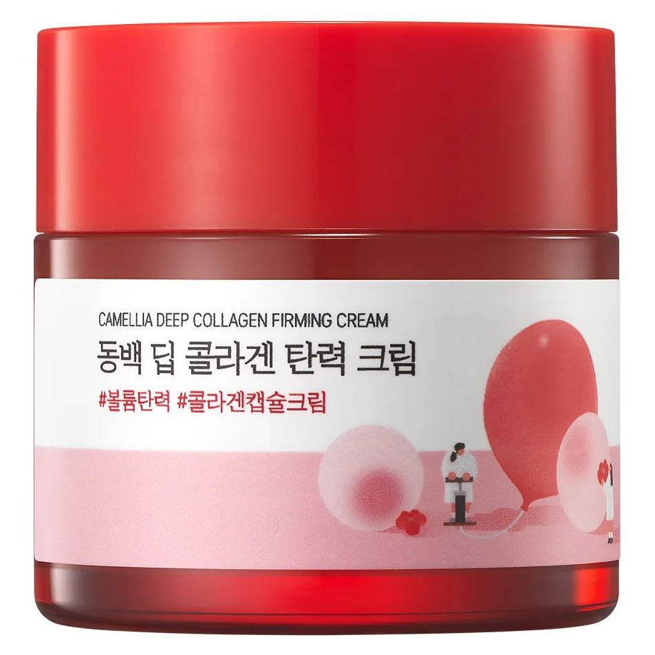 Round Lab Camellia Collagen Camellia Deep Collagen Firming Cream Крем коллагеновый с экстрактом камелии