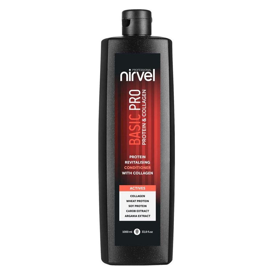 Nirvel Professional Basic Care Basic Pro Protein Revitalising Conditioner With Collagen  Кондиционер восстанавливающий с протеином и коллагеном