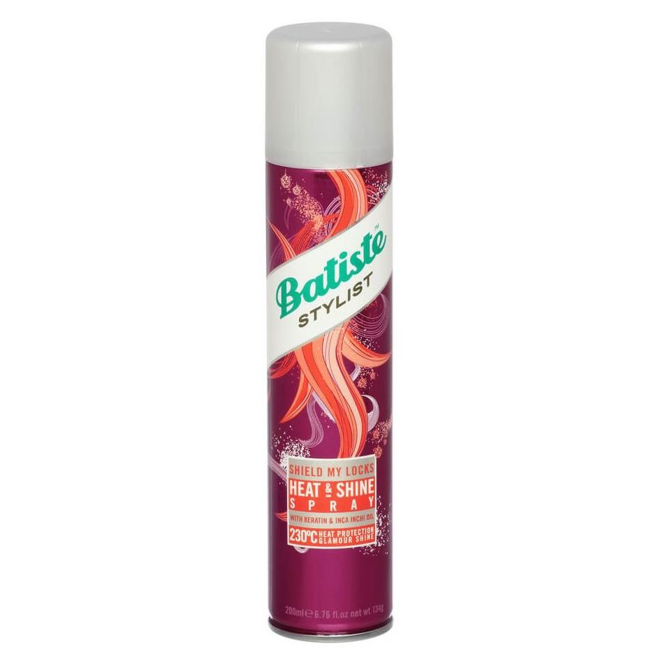 Batiste Dry Shampoo Styliste  Shield My Locks Heat & Shine Spray Спрей термозащита от ультрафиолета с эффектом блеска