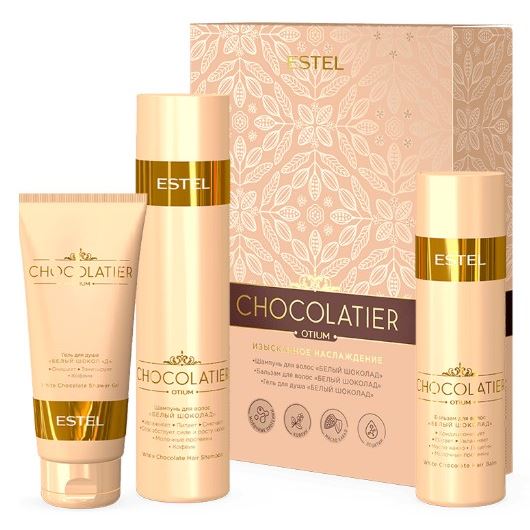 Estel Professional Otium Chocolatier Набор Изысканное наслаждение Набор: шампунь, бальзам, гель для душа